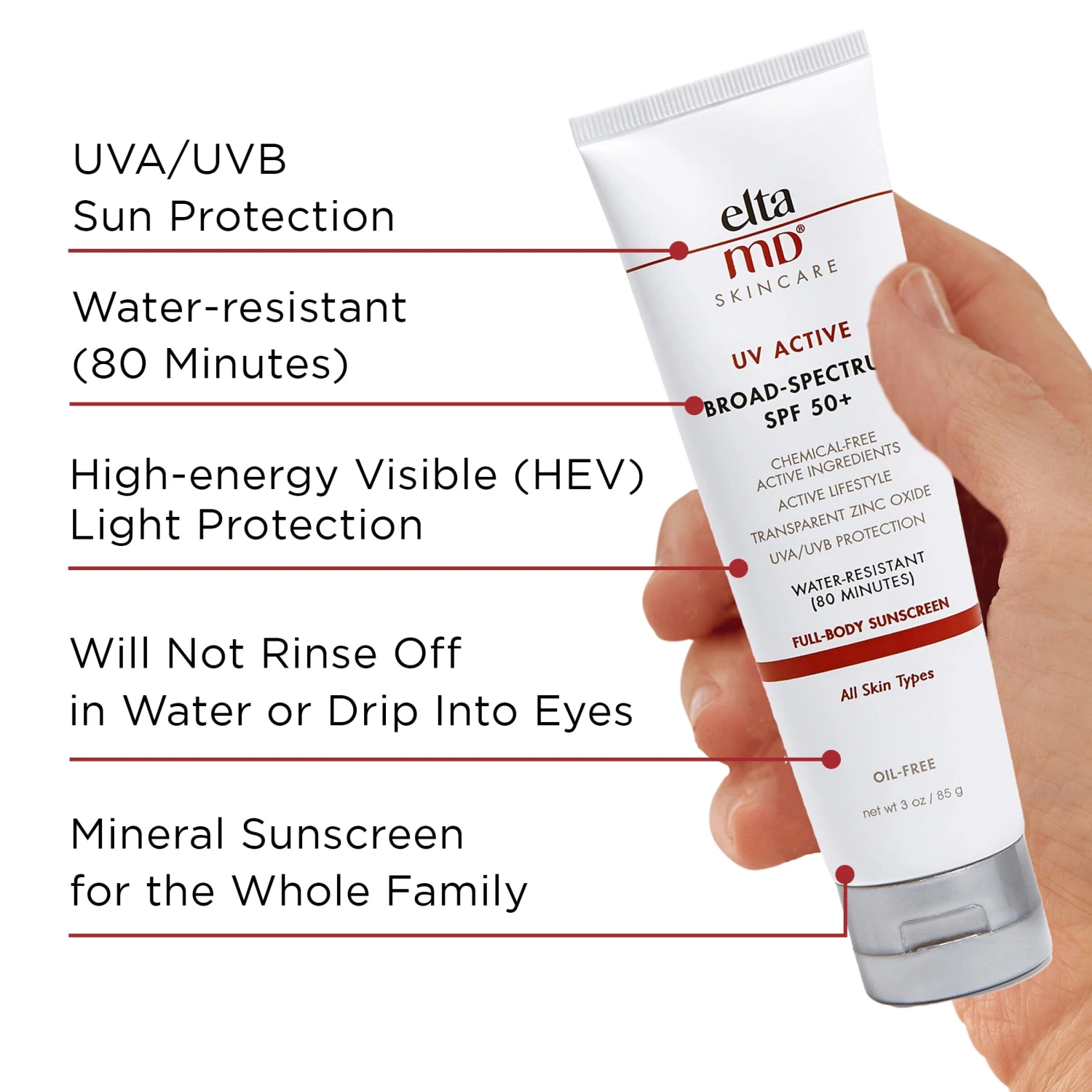 EltaMD UV Active Broad Spectrum SPF 50+ 5 EltaMD UV Active Broad Spectrum SPF 50+ - Image 3
