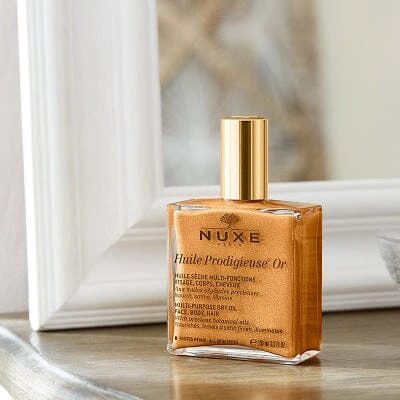 Nuxe Huile Prodigieuse Or Shimmer Multi-Purpose Oil 4 Nuxe Huile Prodigieuse Or Shimmer Multi-Purpose Oil - Image 2