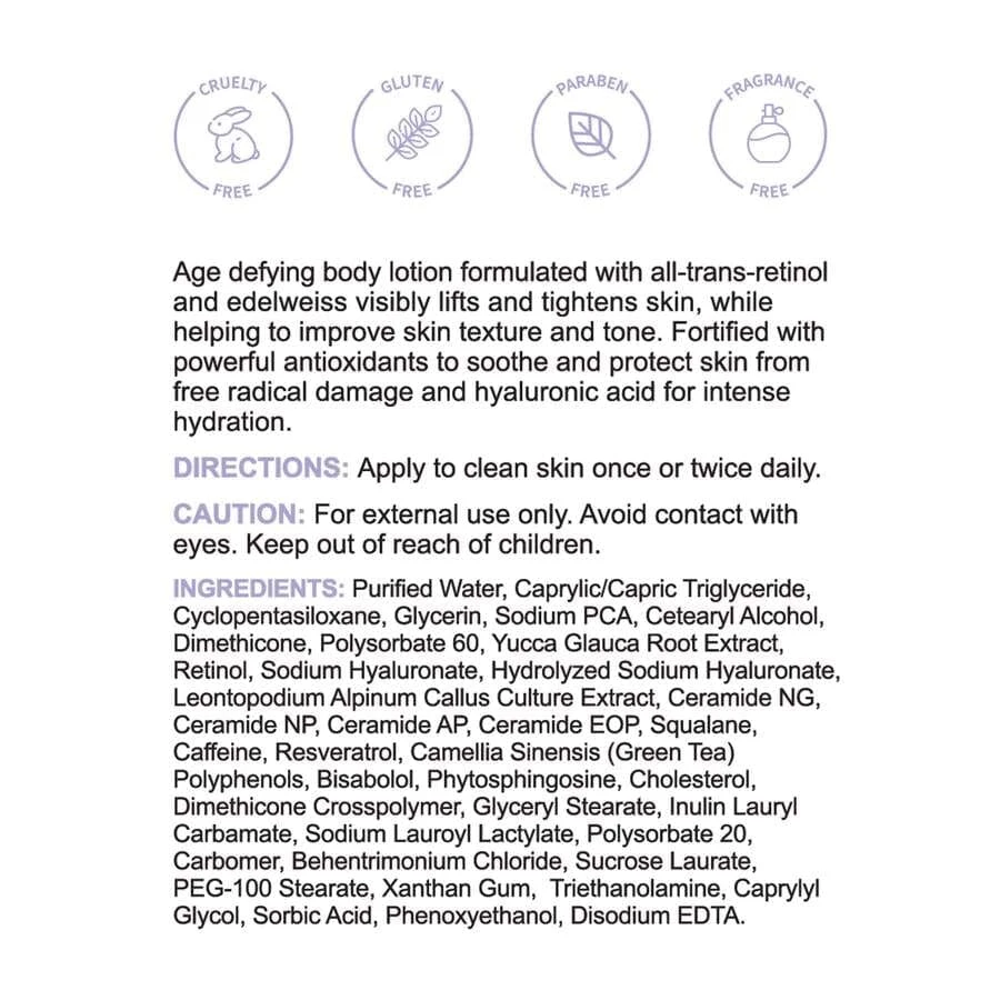 Replenix Retinol Smooth + Tighten Body Lotion 4 Replenix Retinol Smooth + Tighten Body Lotion - Image 2