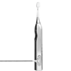 Supersmile Zena45 Deluxe Sonic Pulse Toothbrush | Silver -Exclusive Beauty Shop supersmile zena45 deluxe sonic pulse toothbrush silver supersmile shop at exclusive beauty club 707207